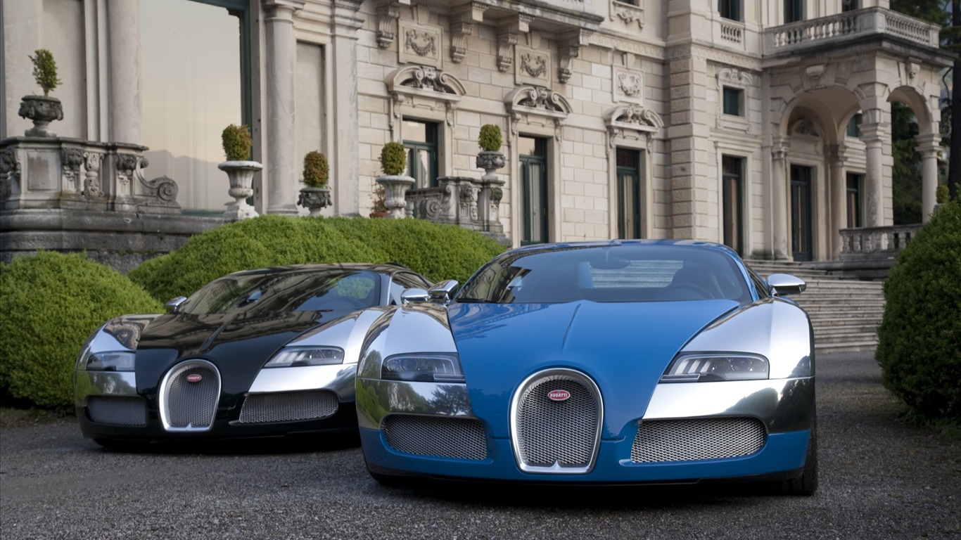 Bugatti Veyron 布加迪威龙 壁纸专辑(二)14 - 1366x768