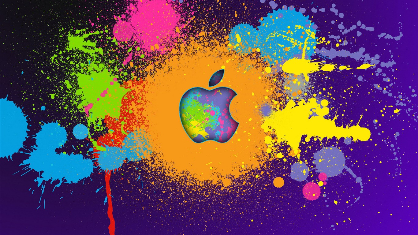 Apple theme wallpaper album (1) #1 - 1366x768