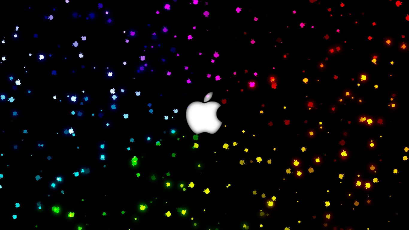 album Apple wallpaper thème (1) #8 - 1366x768