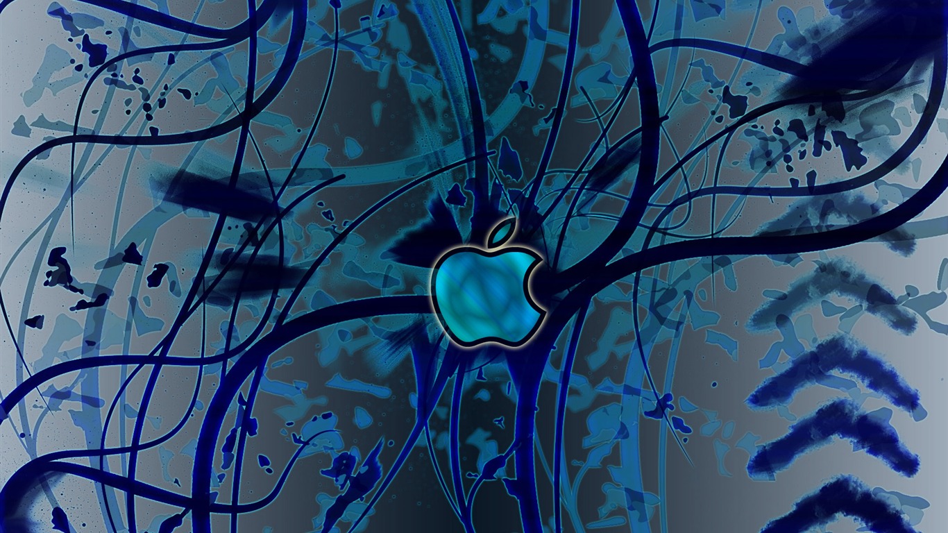 Apple téma wallpaper album (2) #15 - 1366x768