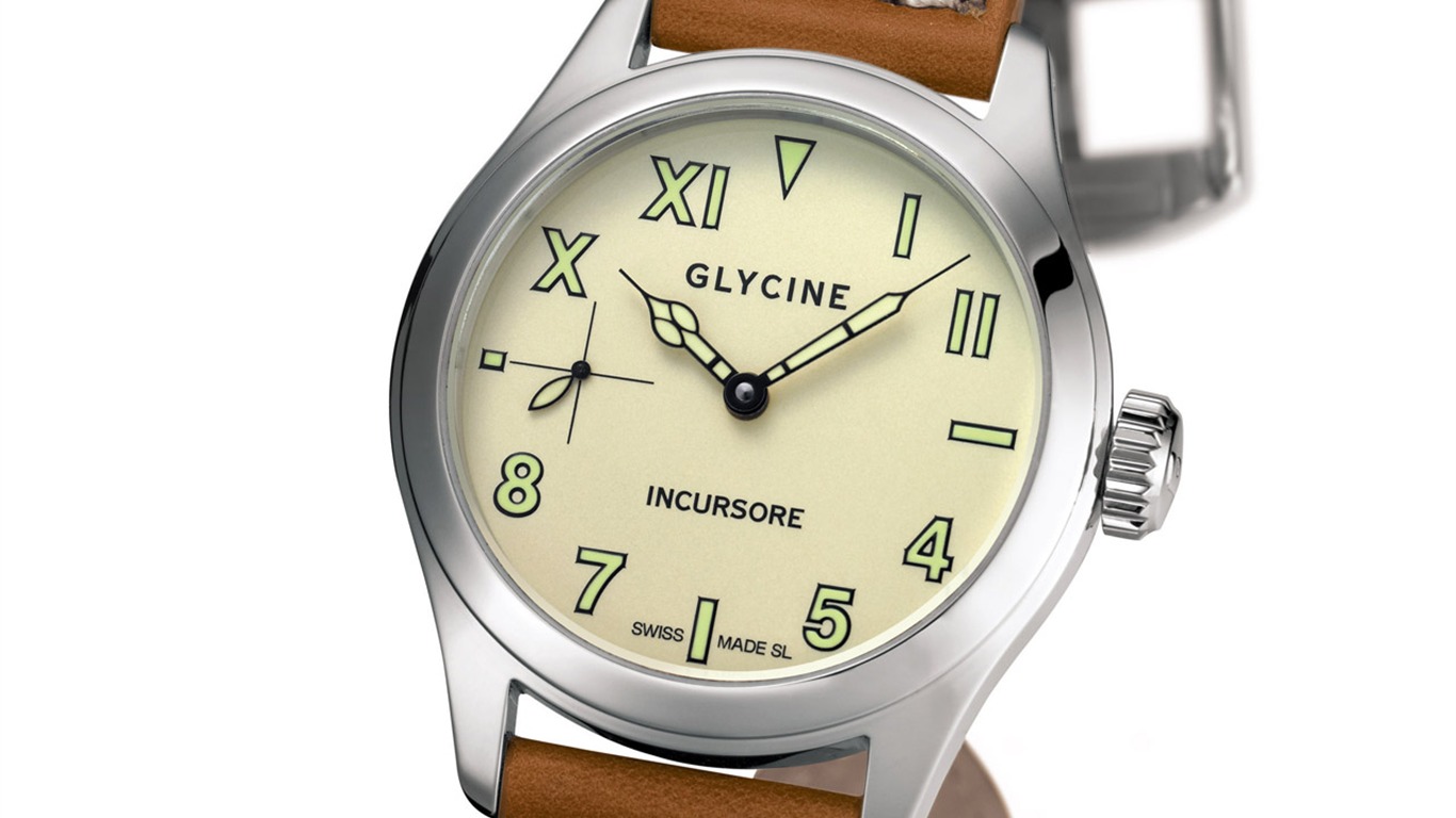 GLYCINE 手錶廣告壁紙 #12 - 1366x768