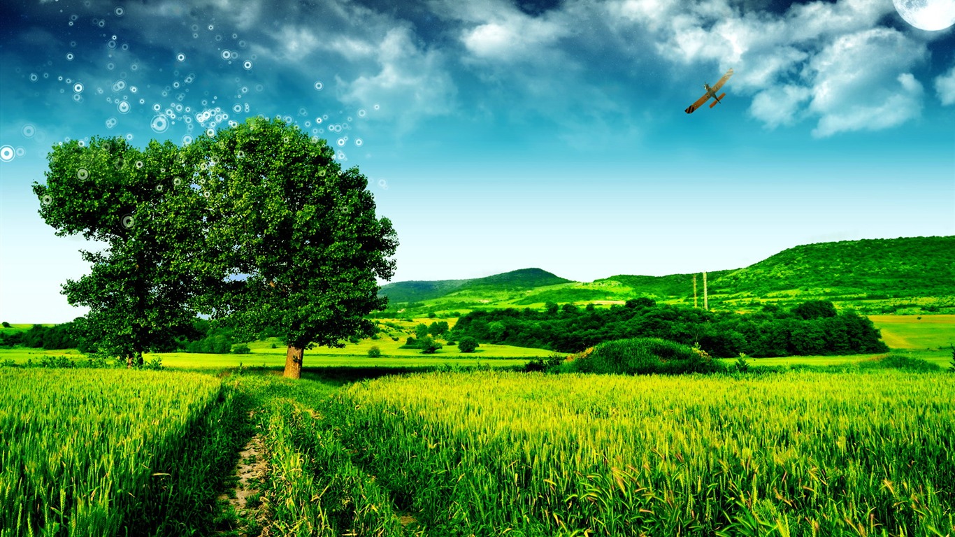 HD Widescreen Landscape Wallpapers #1 - 1366x768