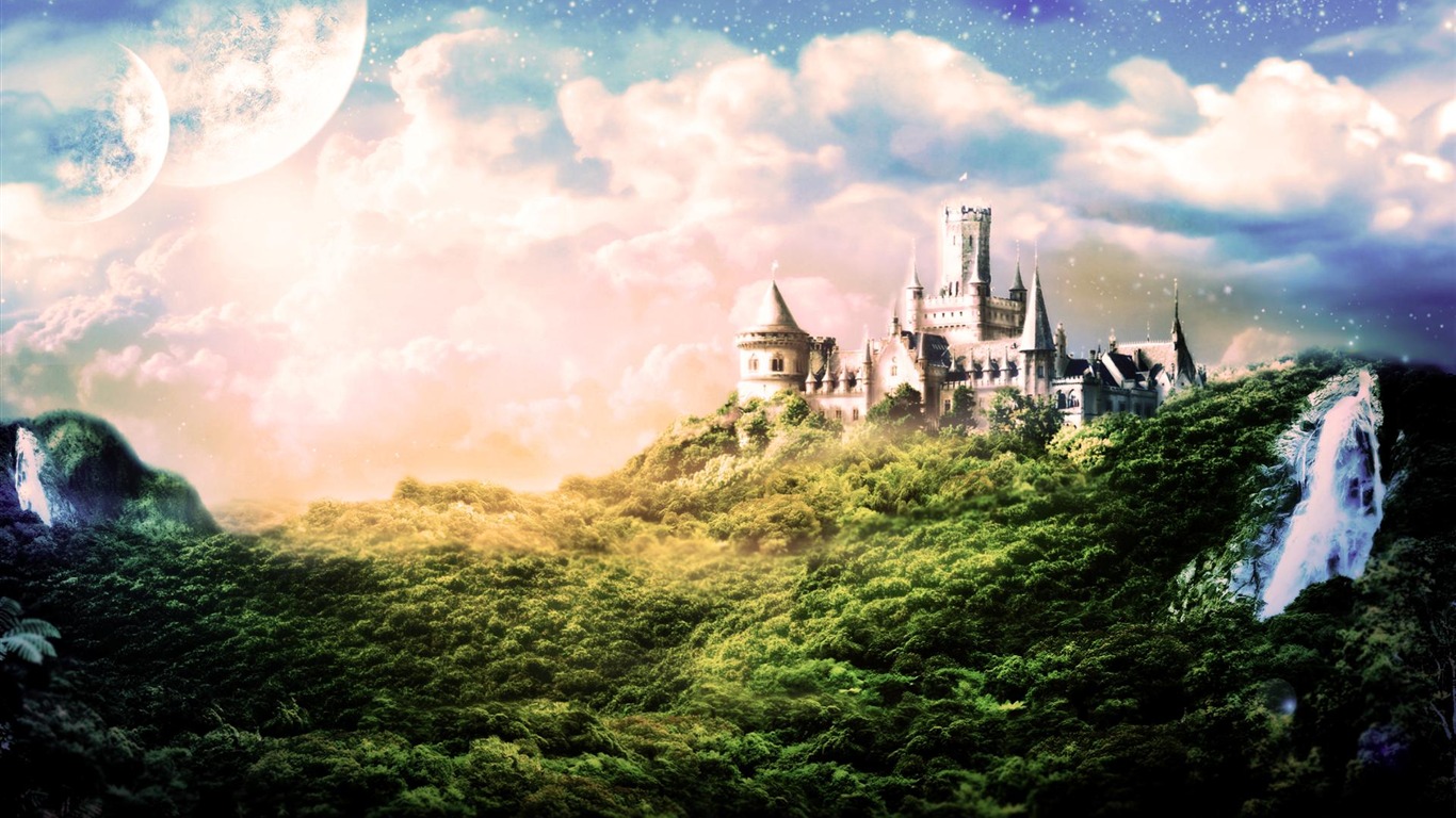 高清寬屏風景壁紙 #12 - 1366x768
