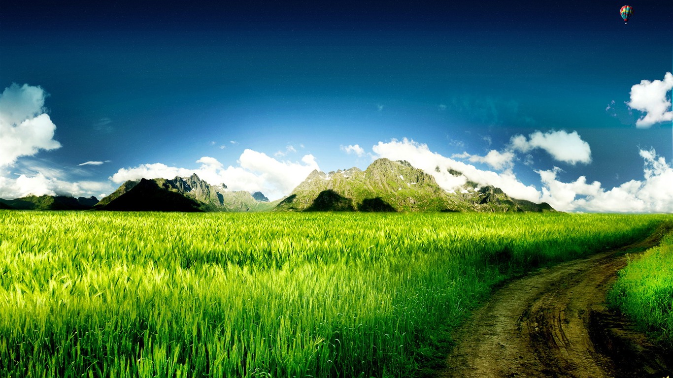 HD Widescreen Wallpapers Landscape #17 - 1366x768