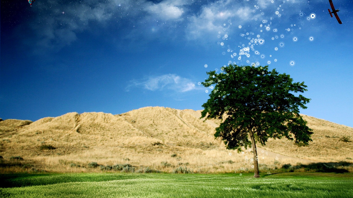 Fondos de pantalla ancha de alta definición del paisaje #18 - 1366x768