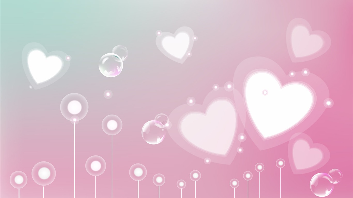 情人節愛之主題壁紙(二) #18 - 1366x768