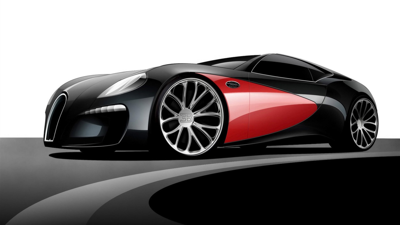Bugatti Veyron Wallpaper Album (3) #14 - 1366x768