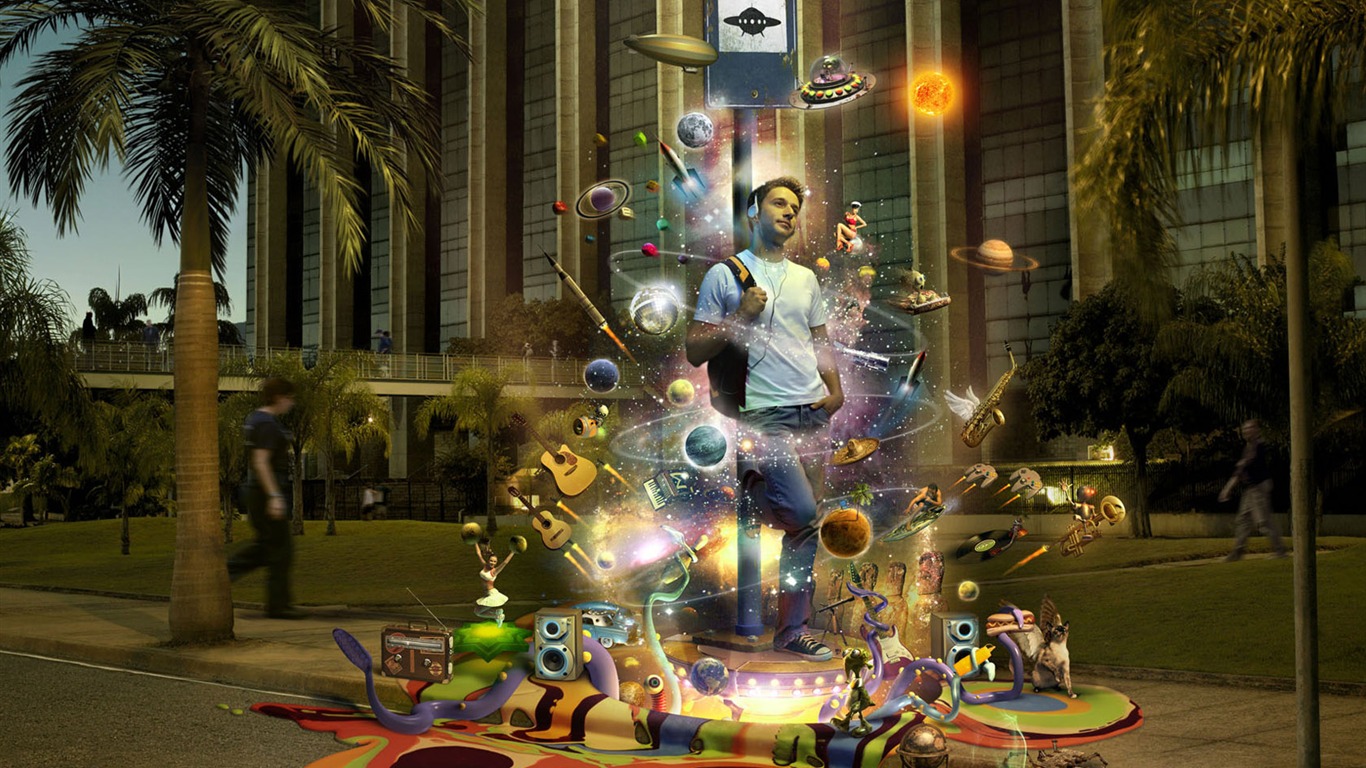Premium Creative Wallpaper (1) #19 - 1366x768