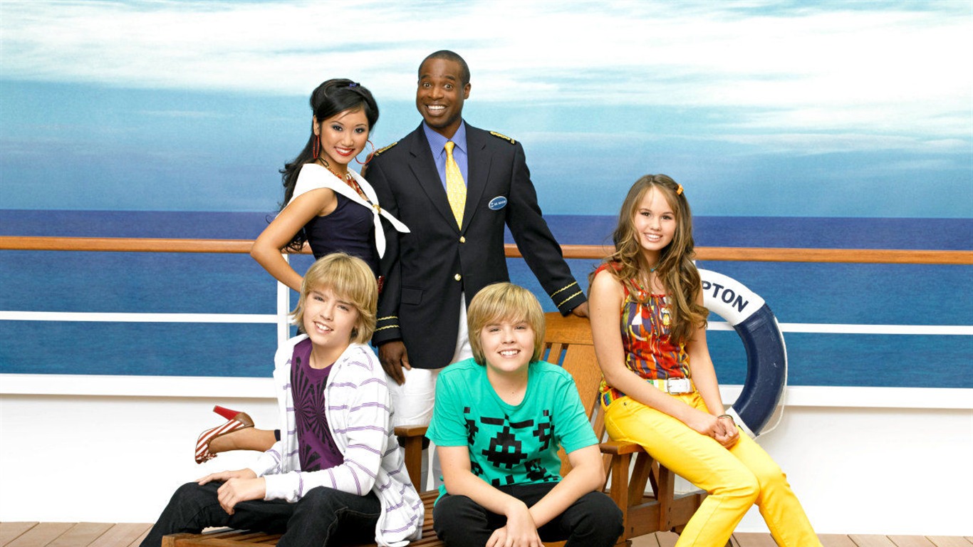 Suite Life na palubě tapetu #10 - 1366x768