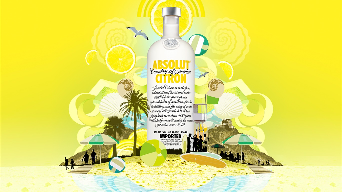 Absolut Tapety louhu Reklama #9 - 1366x768