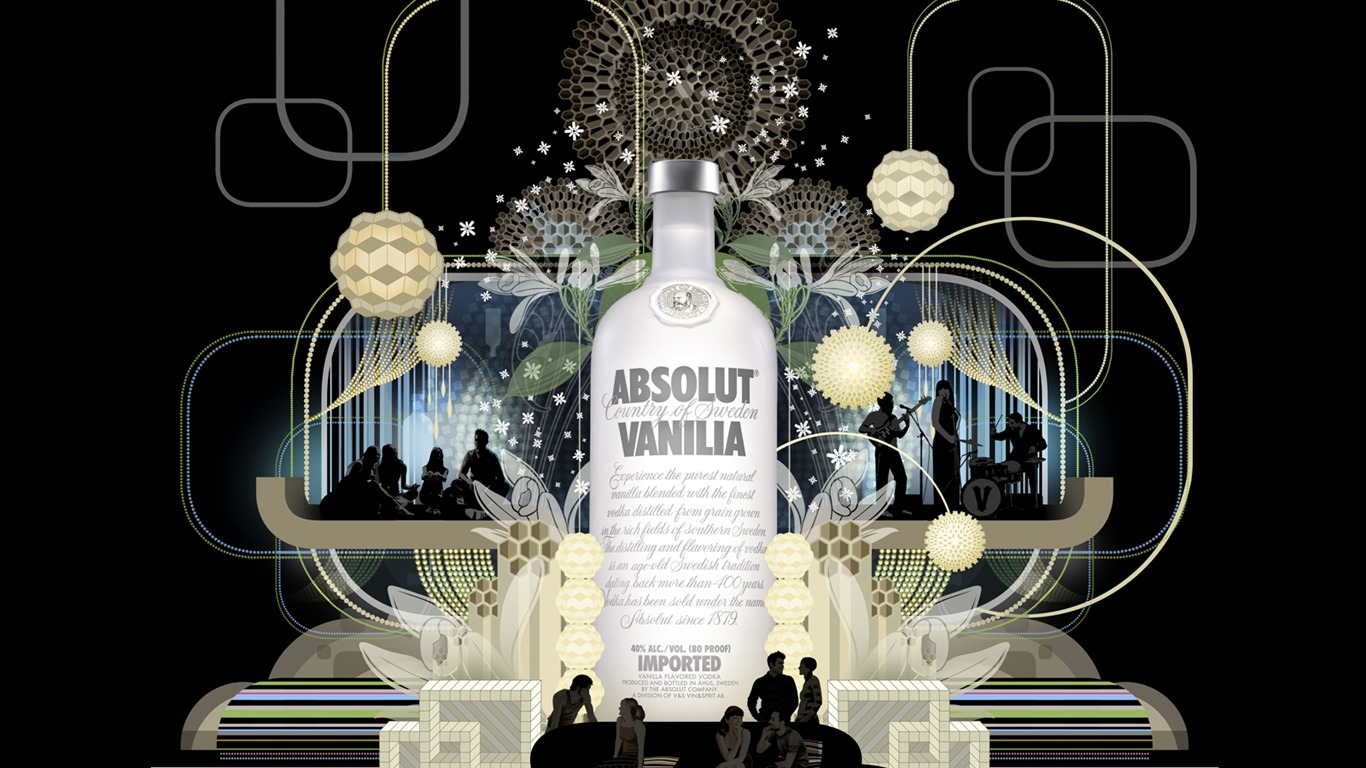 Absolut 酒广告壁纸12 - 1366x768