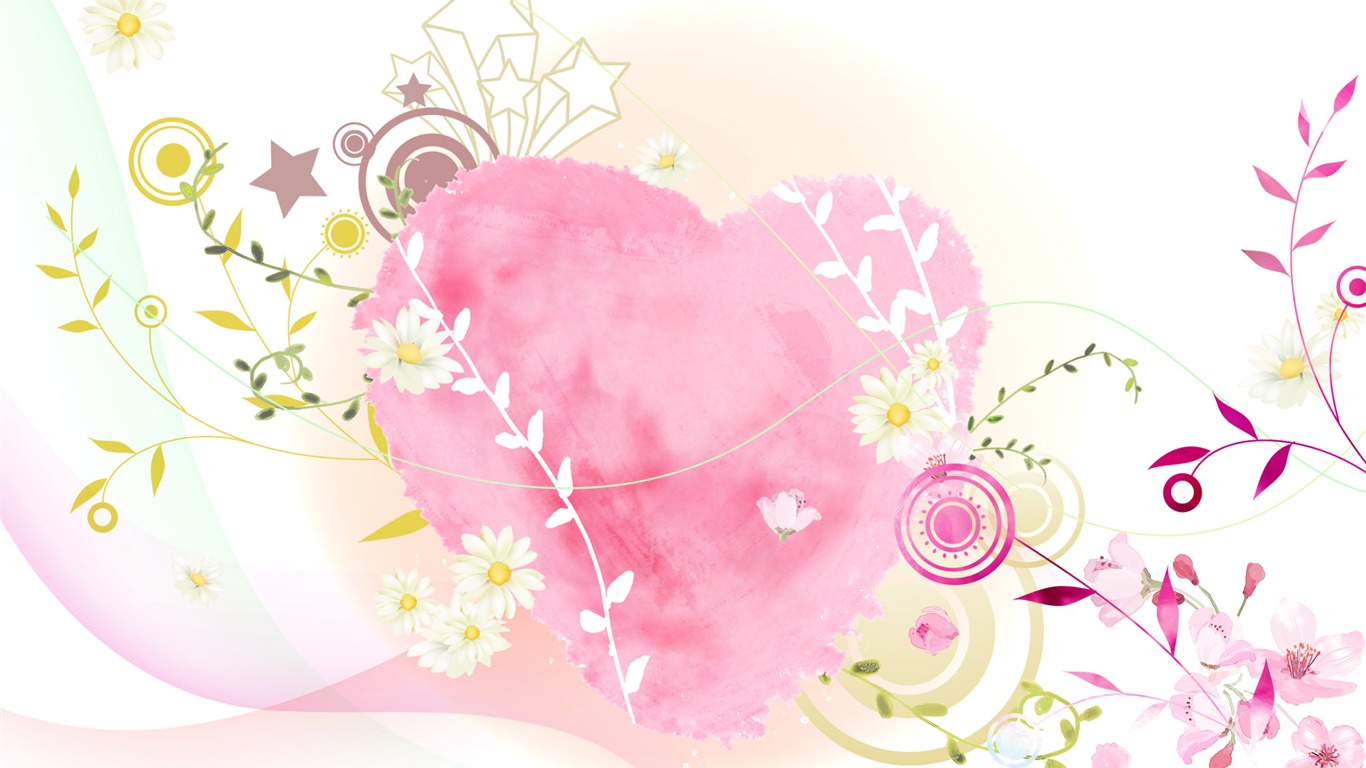 Valentine's Day Love Theme Wallpapers (3) #11 - 1366x768