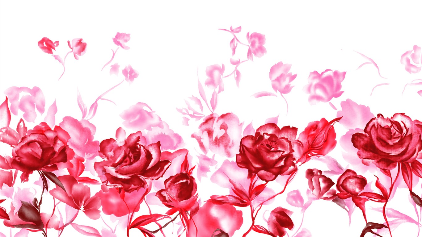 Valentýna Tapety na plochu láska téma (3) #15 - 1366x768