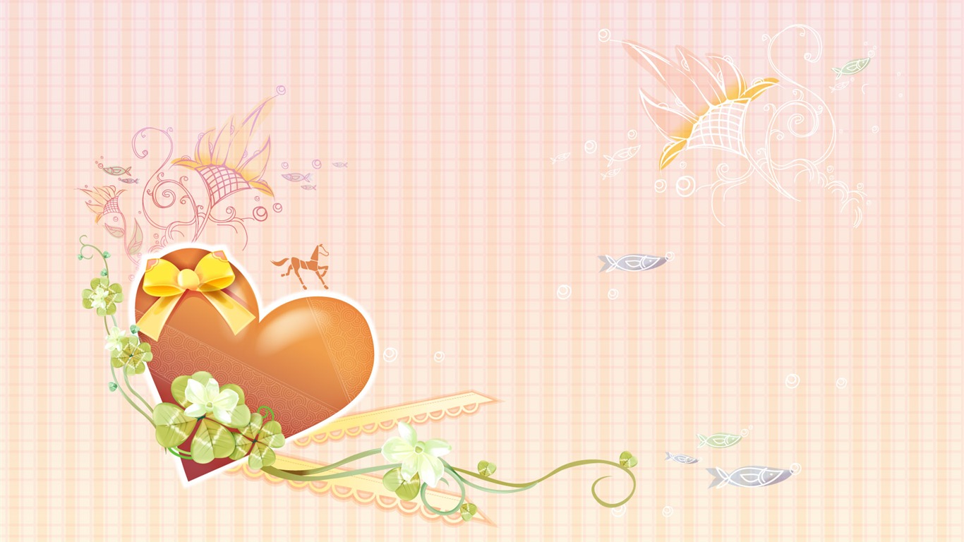 Valentine's Day Love Theme Wallpapers (3) #16 - 1366x768