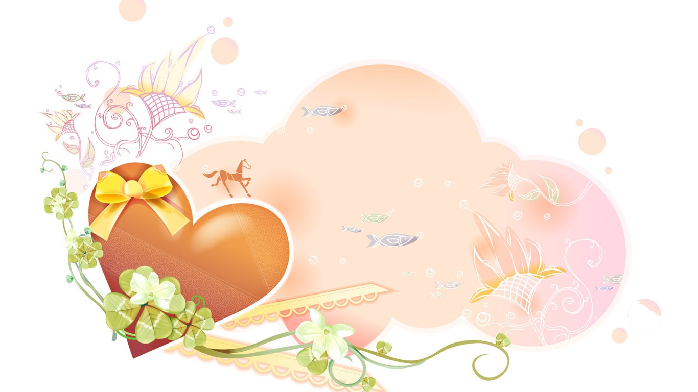 Valentine's Day Love Theme Wallpapers (3) #17 - 1366x768