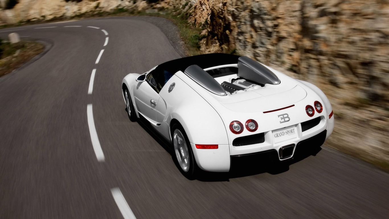 Bugatti Veyron 布加迪威龍壁紙專輯(四) #5 - 1366x768