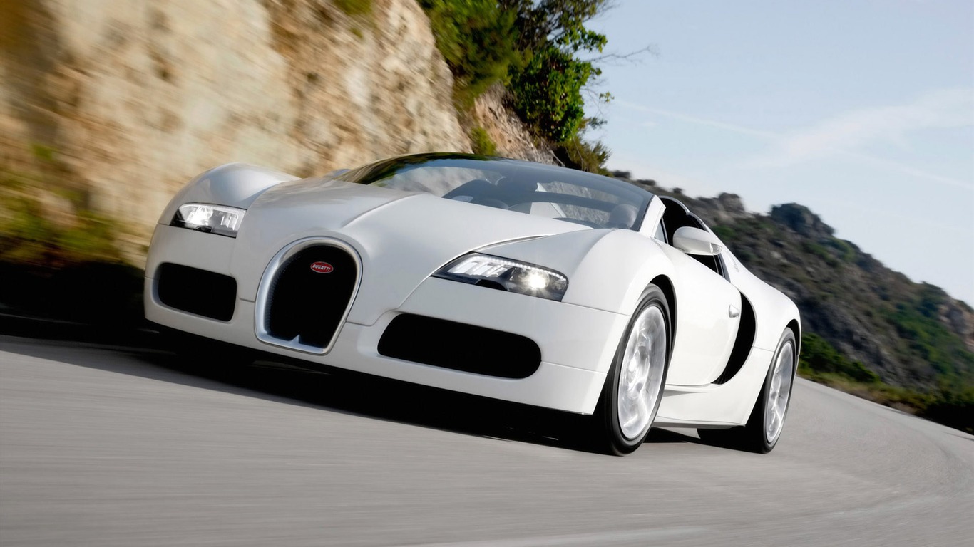 Bugatti Veyron 布加迪威龙 壁纸专辑(四)6 - 1366x768