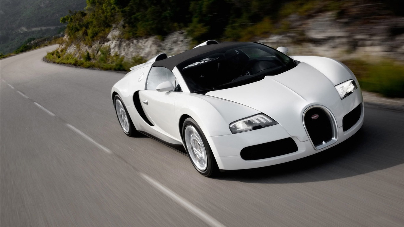 Bugatti Veyron Wallpaper Album (4) #9 - 1366x768