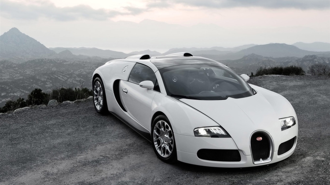 Bugatti Veyron Wallpaper Album (4) #10 - 1366x768