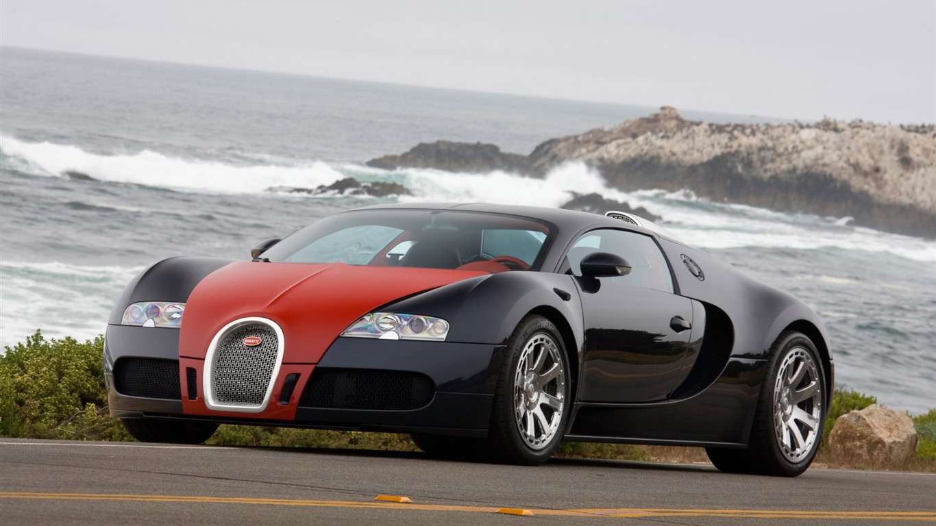 Bugatti Veyron 布加迪威龙 壁纸专辑(四)16 - 1366x768