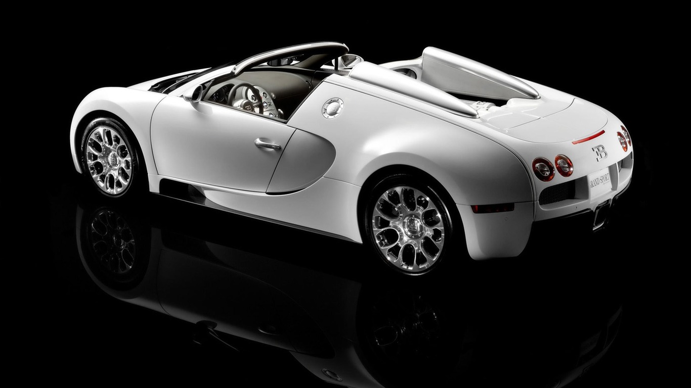Bugatti Veyron Fondos de disco (4) #17 - 1366x768
