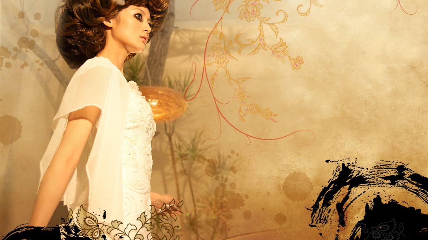 婚紗攝影壁紙專輯(四) #20 - 1366x768