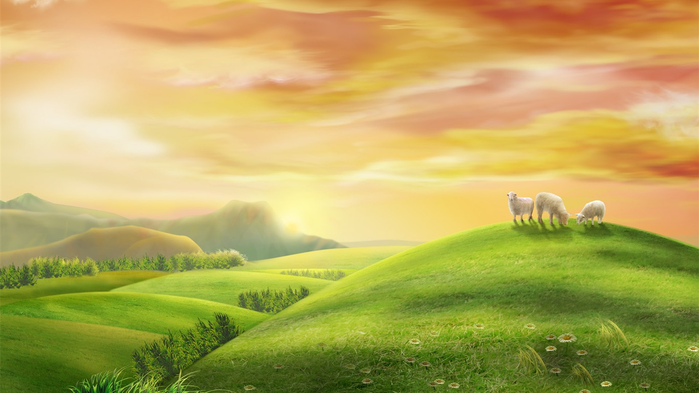 Velikonoce wallpaper album (10) #18 - 1366x768