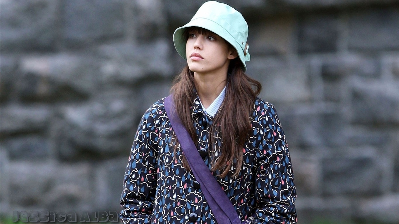 美女Jessica Alba 傑西卡·奧爾巴壁紙(七) #7 - 1366x768