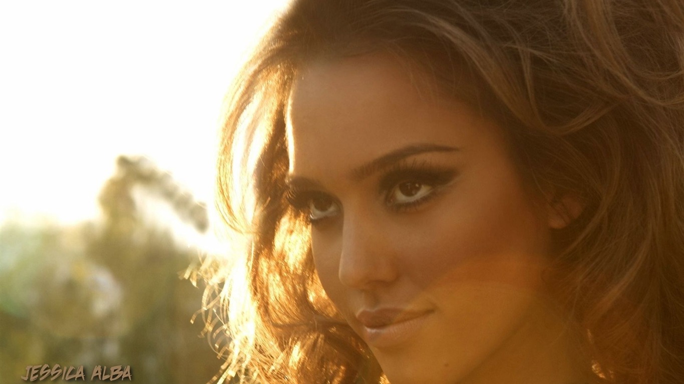 美女Jessica Alba 傑西卡·奧爾巴壁紙(七) #12 - 1366x768