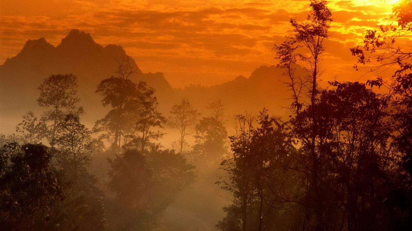 Thailand's natural beauty wallpapers #5 - 1366x768