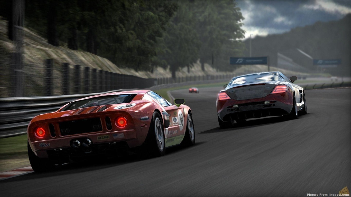 Need for Speed 13 HD Tapety na plochu #7 - 1366x768