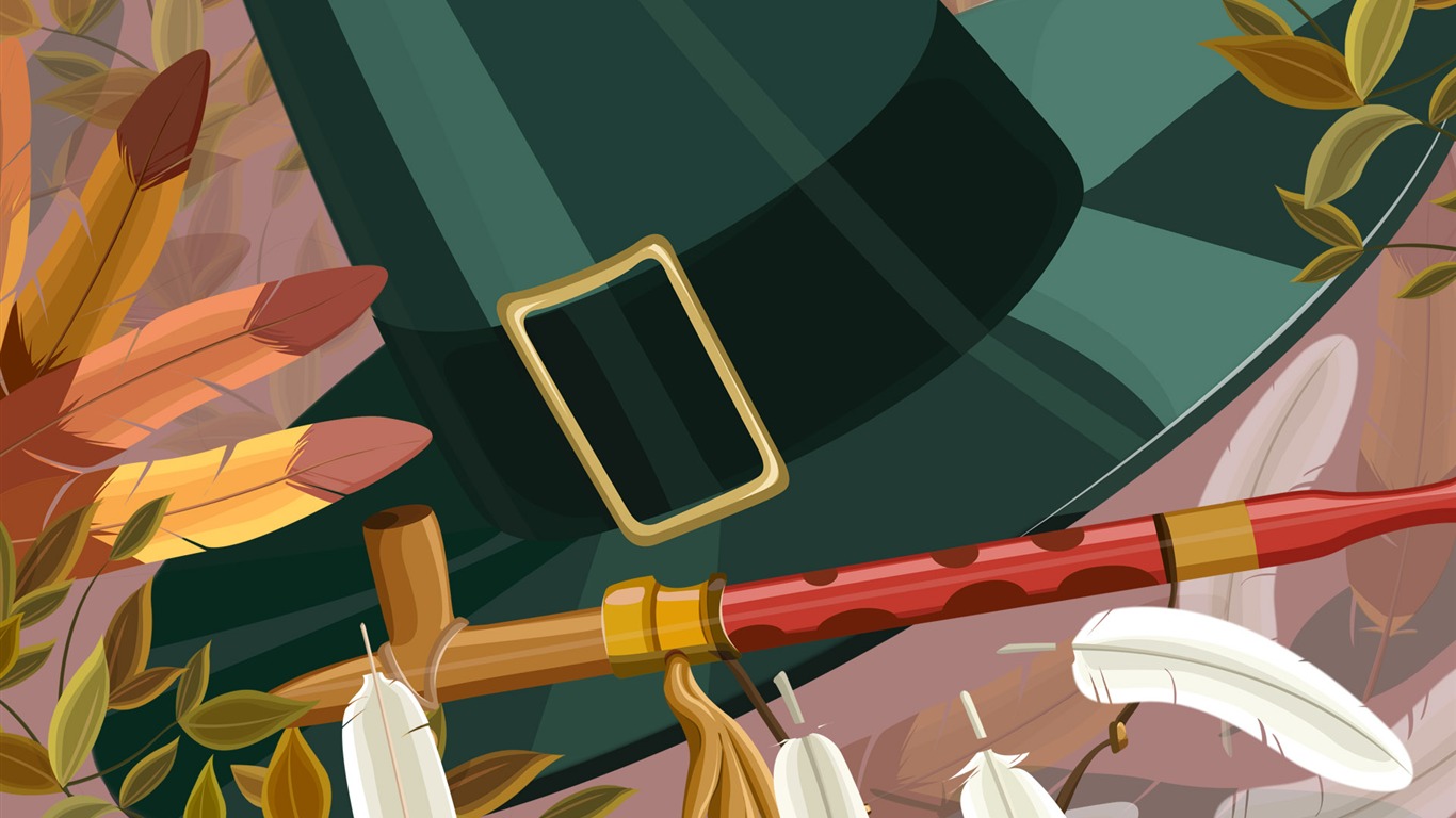 感恩節主題壁紙(二) #6 - 1366x768