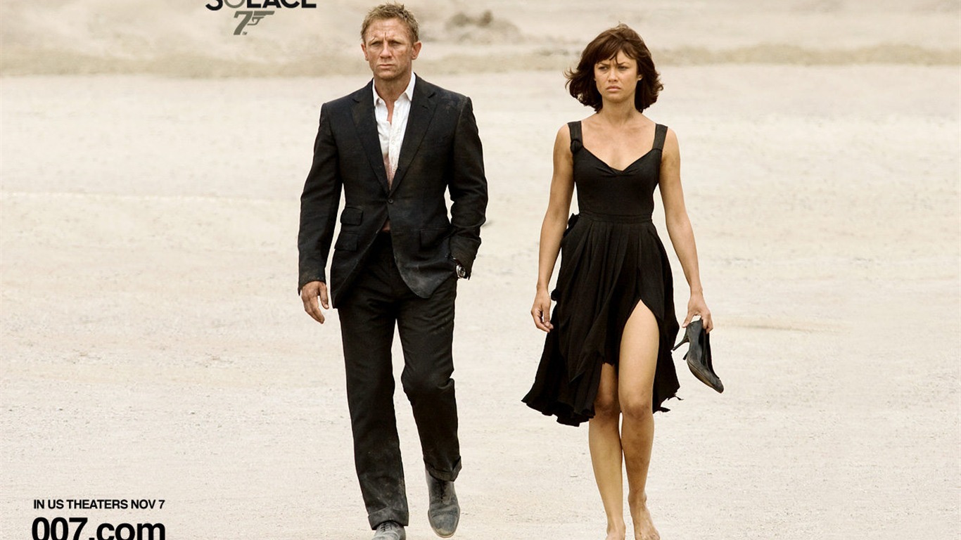 007 Quantum of Solace Wallpaper #3 - 1366x768