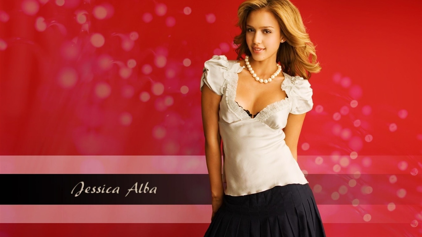 Jessica Alba beautiful wallpaper (8) #18 - 1366x768