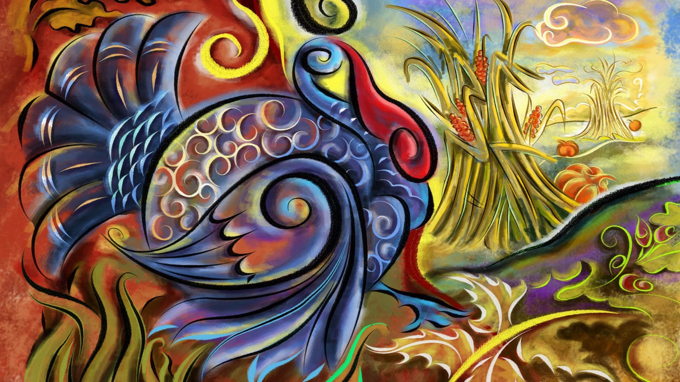 díkůvzdání téma tapetu (3) #13 - 1366x768