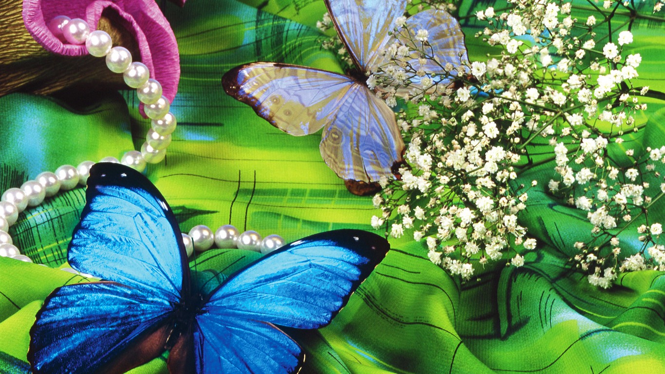 蝶戀花 壁紙專輯(一) #18 - 1366x768