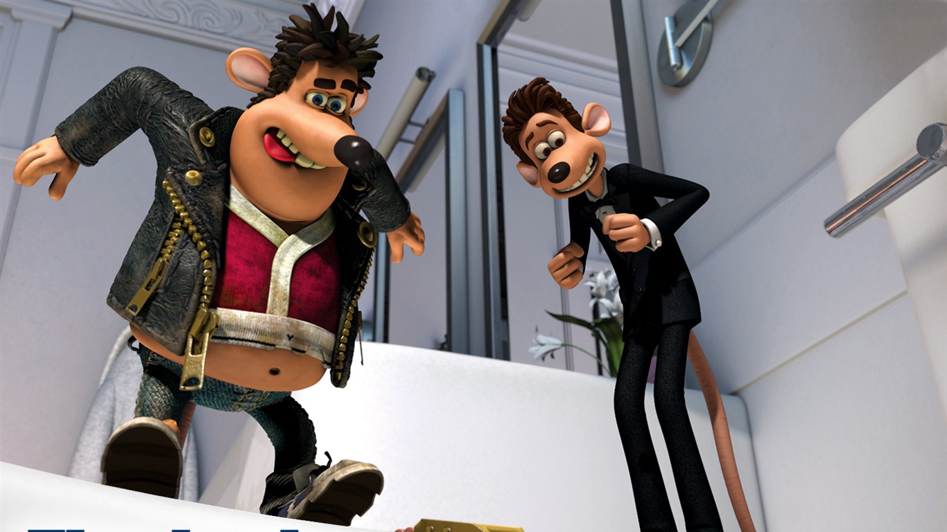 Flushed Away 鼠国流浪记4 - 1366x768