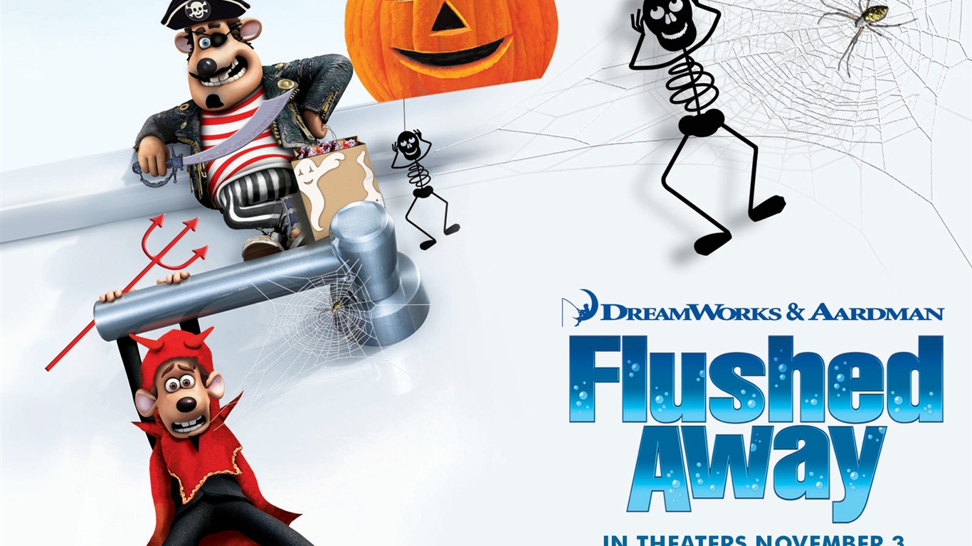 Flushed Away wallpaper #6 - 1366x768