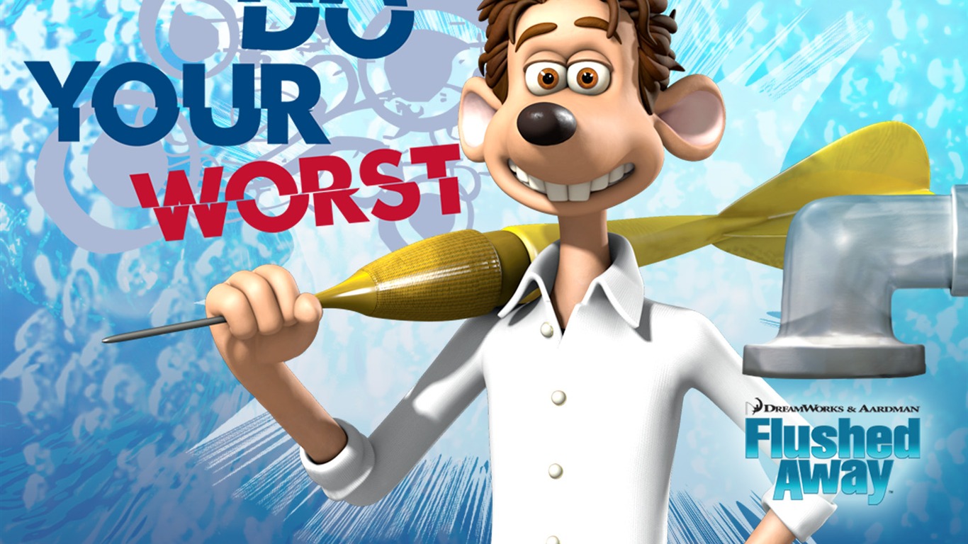 Flushed Away wallpaper #17 - 1366x768