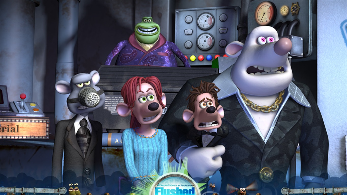 Flushed Away wallpaper #23 - 1366x768