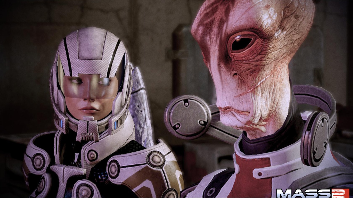 Mass Effect 2 質量效應2 壁紙專輯 #3 - 1366x768
