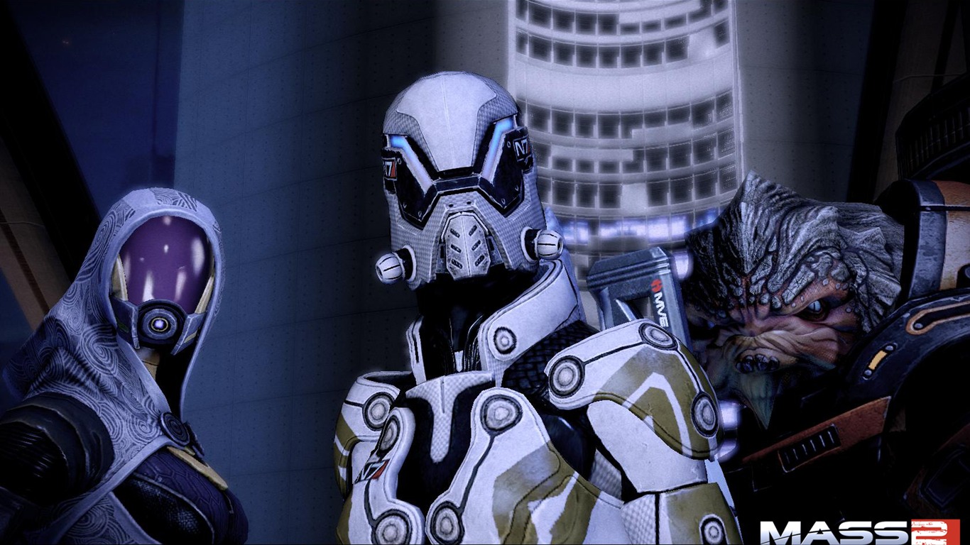Mass Effect 2 tapetu #10 - 1366x768