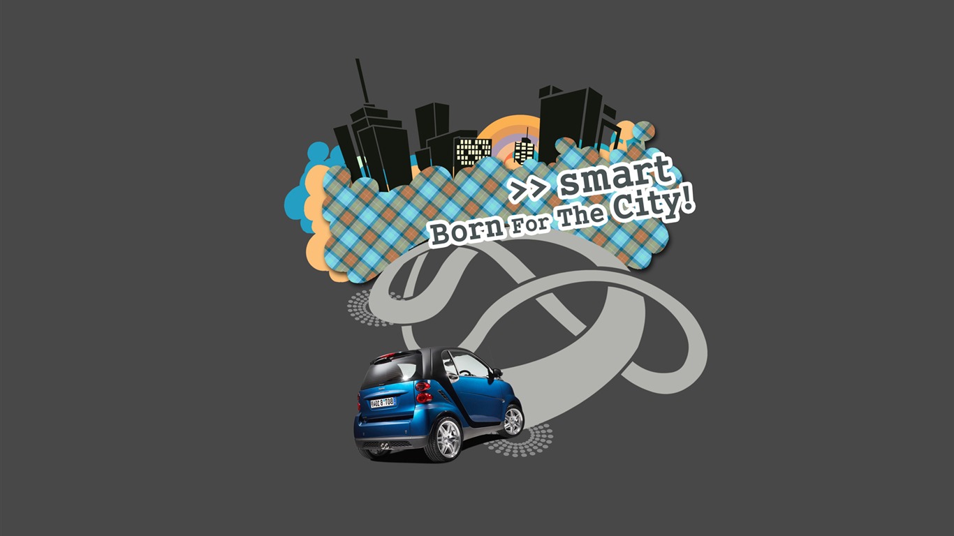 Smart 汽車壁紙 #5 - 1366x768