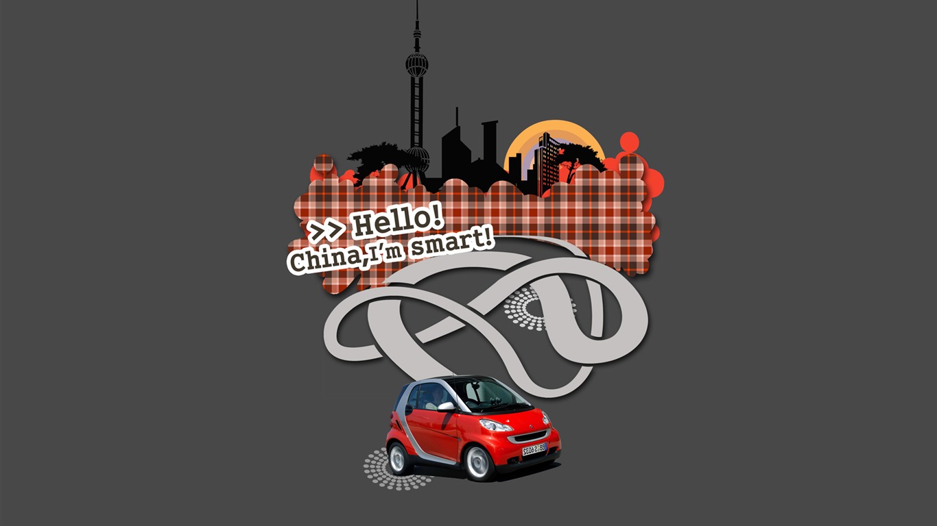 Smart 汽車壁紙 #6 - 1366x768