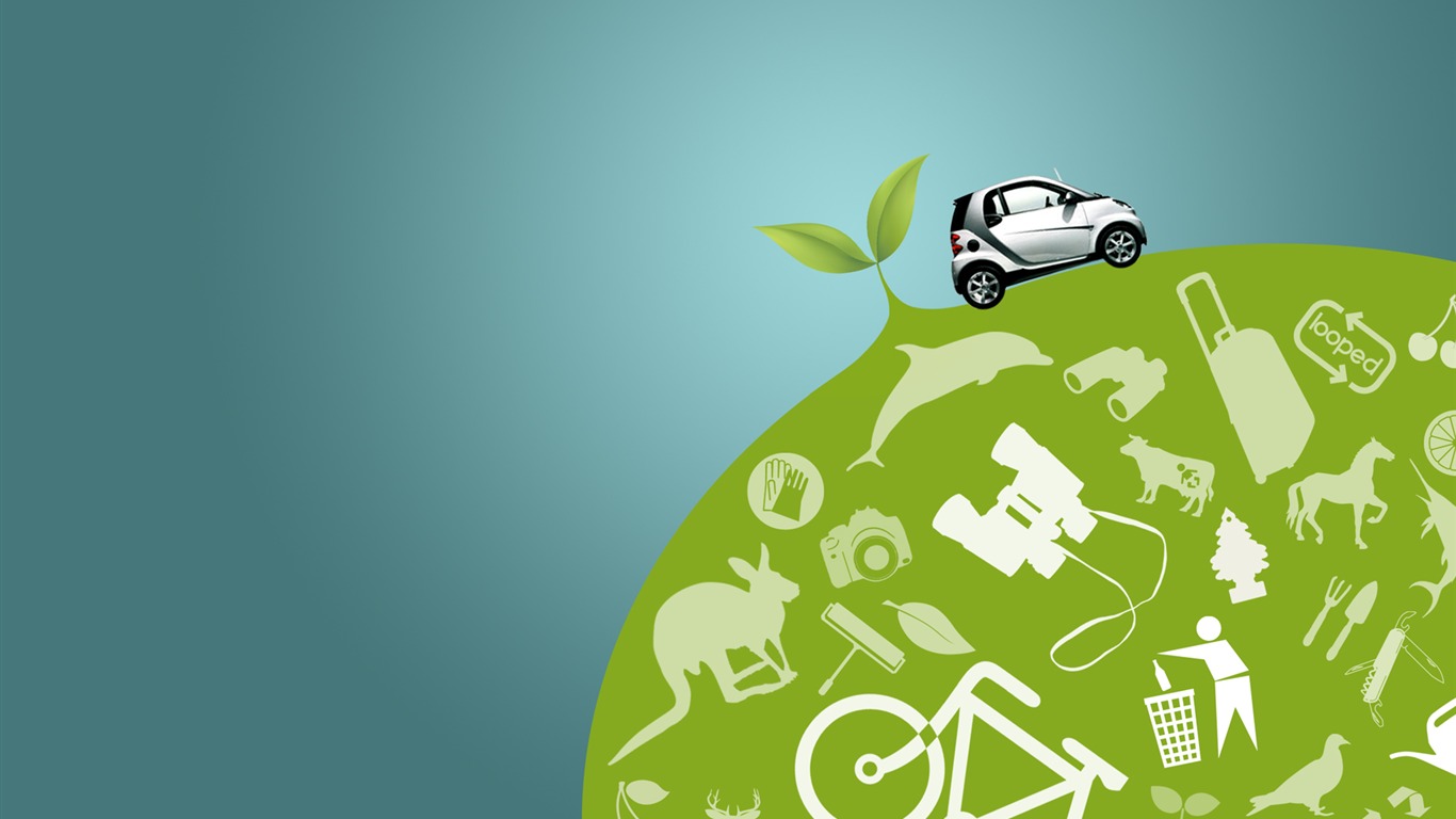 Smart 汽車壁紙 #12 - 1366x768