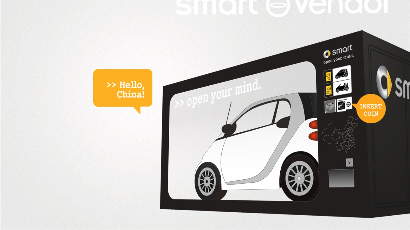 Smart 汽車壁紙 #16 - 1366x768
