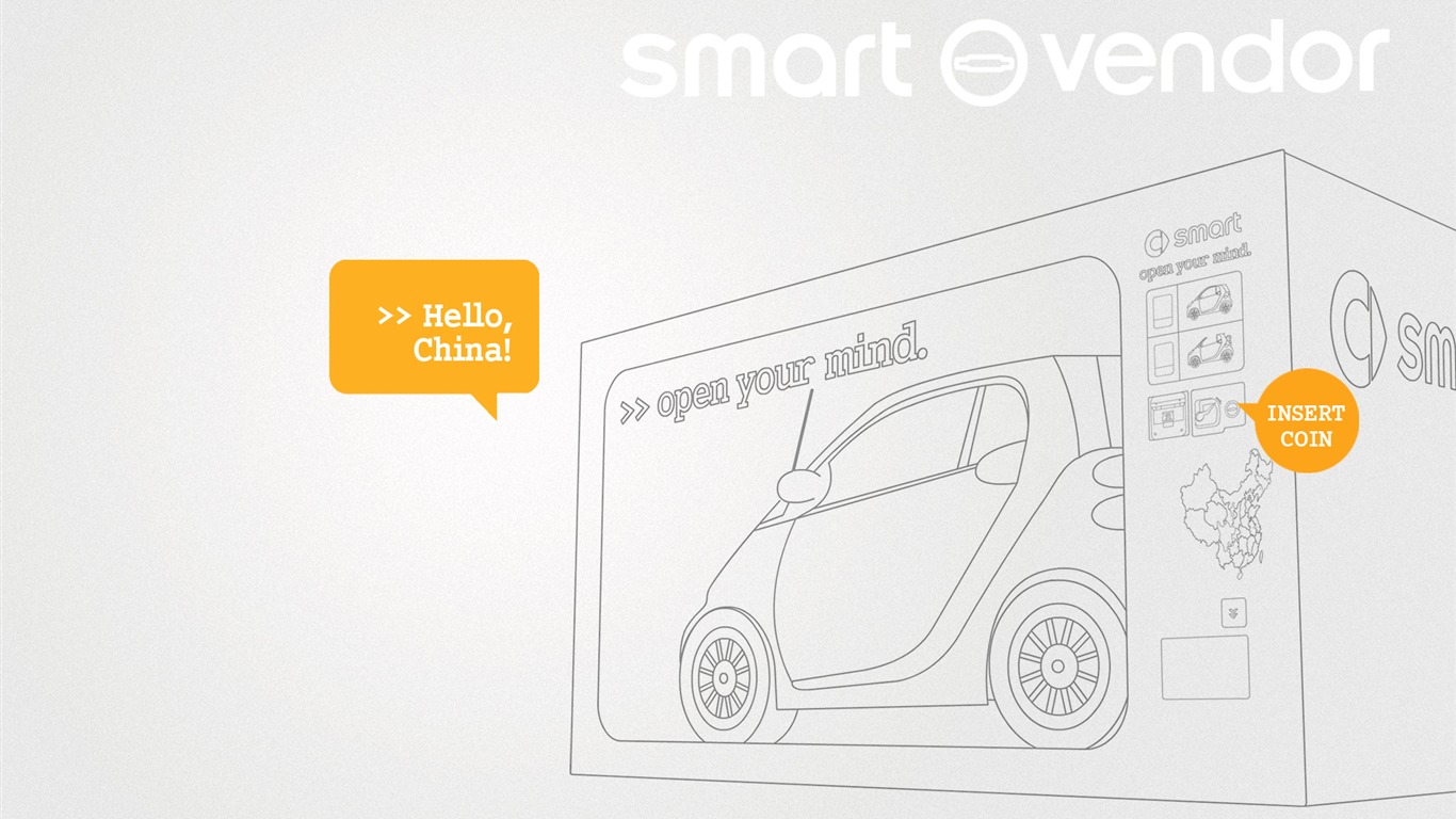 Smart 汽車壁紙 #17 - 1366x768