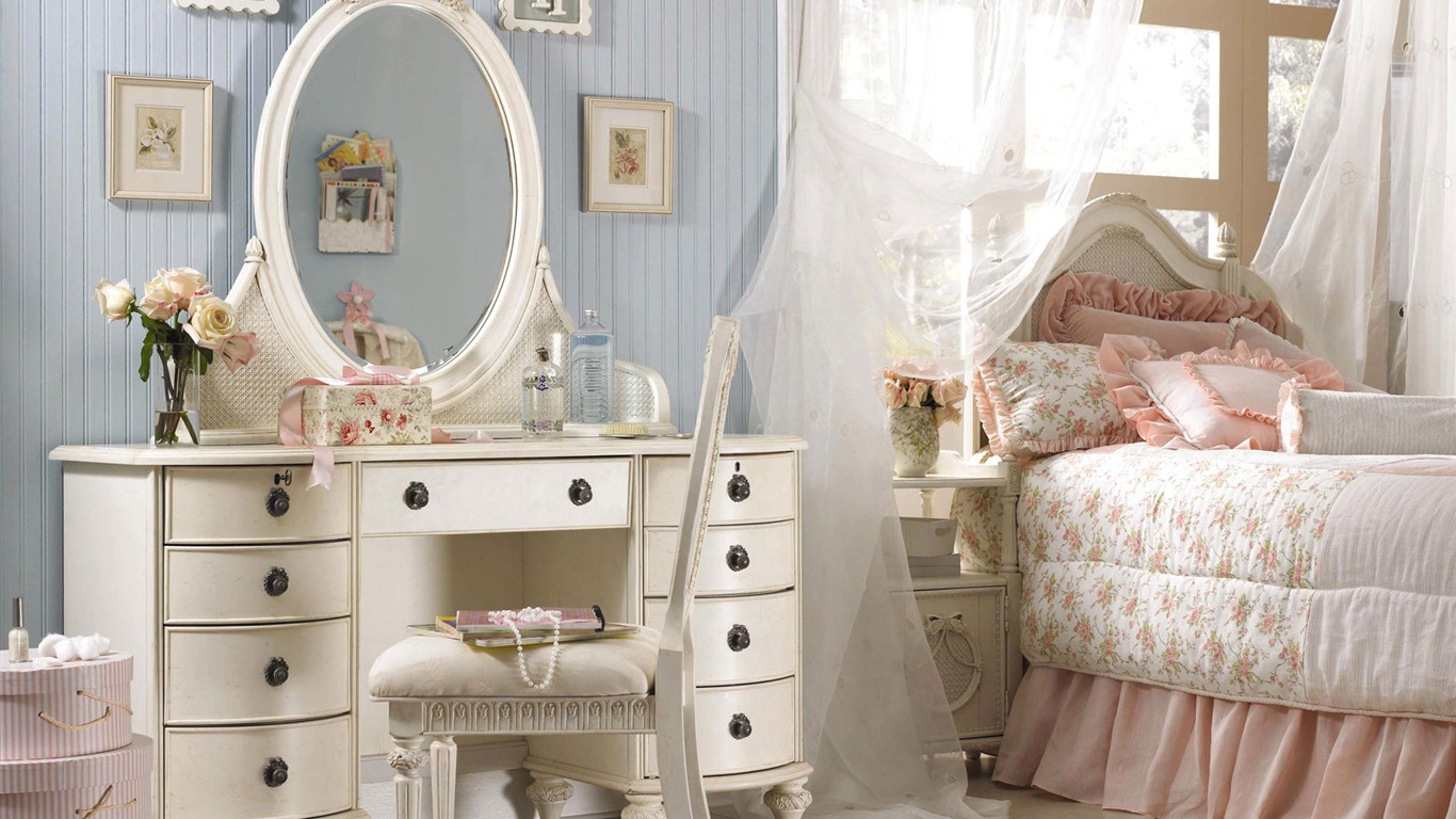 Bedroom Photo Wallpaper (2) #5 - 1366x768