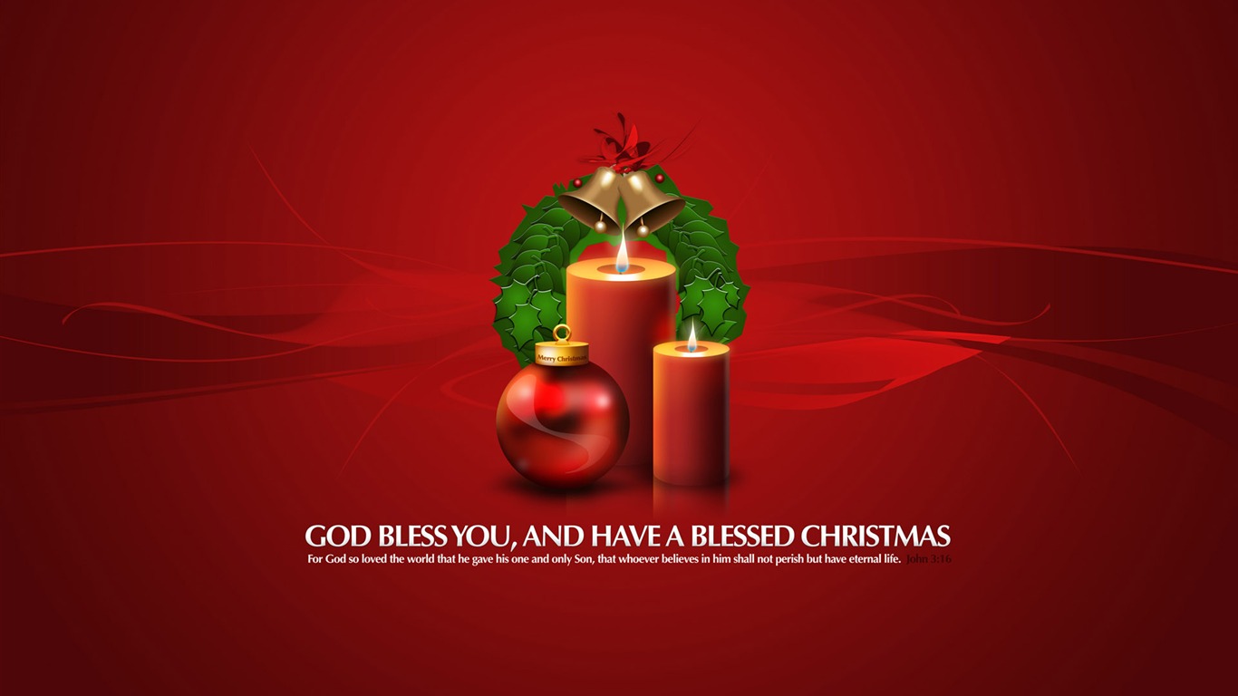 1920 Christmas Theme HD Bilder (2) #2 - 1366x768