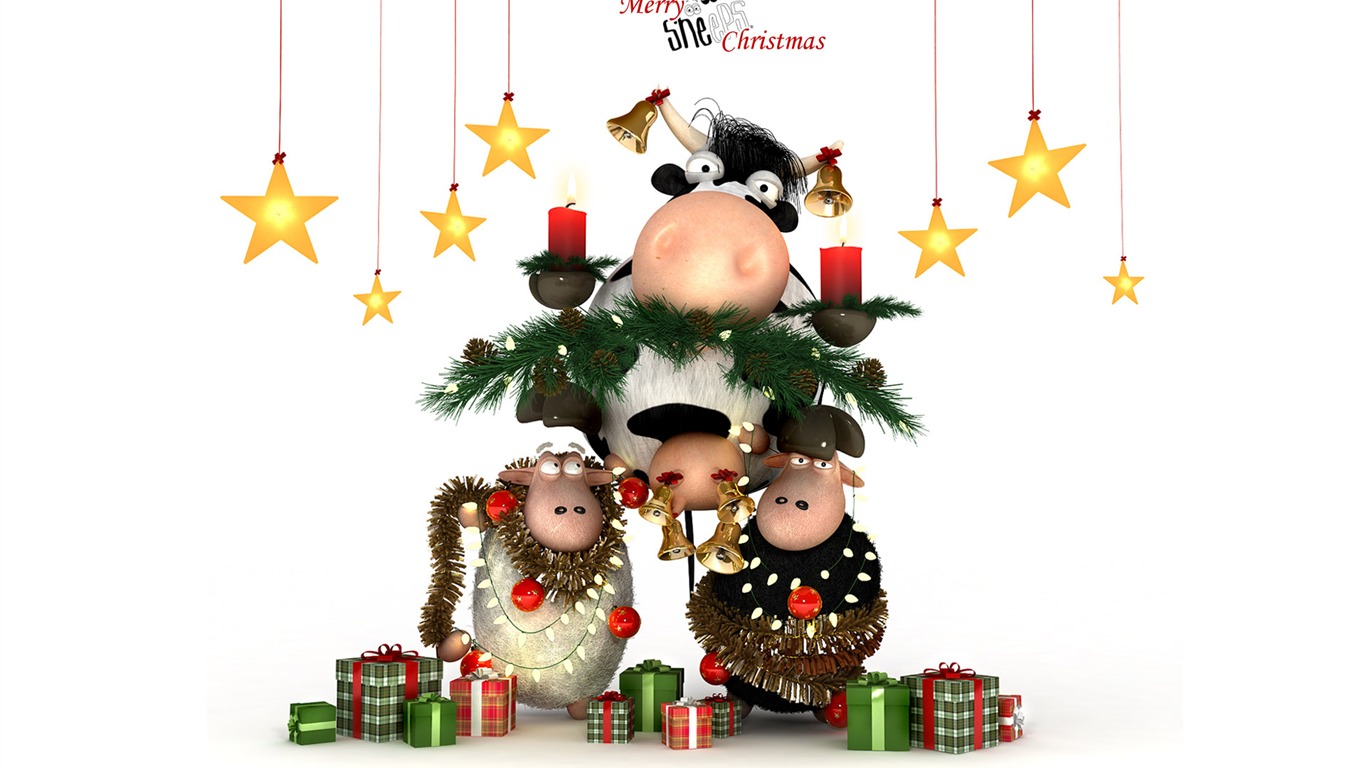 1920 Christmas Theme HD Bilder (2) #12 - 1366x768